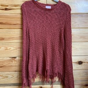 Pink Lily Sweater Sz Small